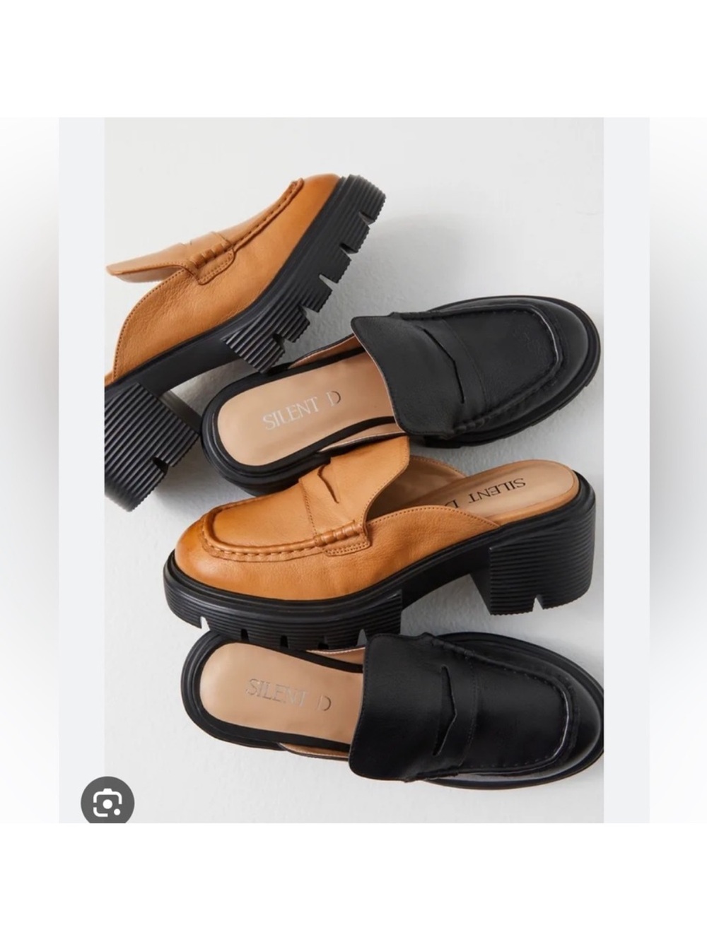 Silent D Platform Loafer 37